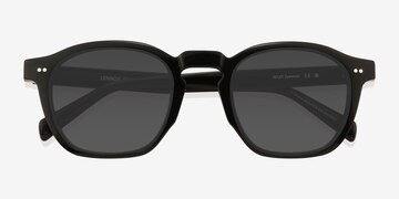 Noir Lennox -  Acétate Lunettes de soleil