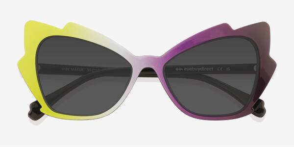 Multicolor Vibe Maker -  Plastic Sunglasses