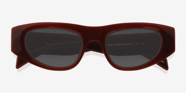 Burgundy Alcott -  Alternative-materials Sunglasses