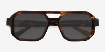 Tortoise Modernist -  Acetate Sunglasses