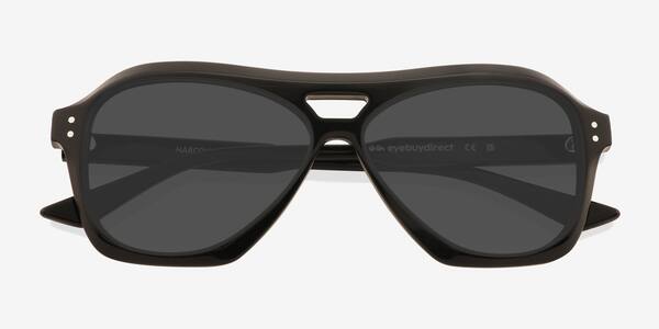 Black Harcourt -  Acetate Sunglasses