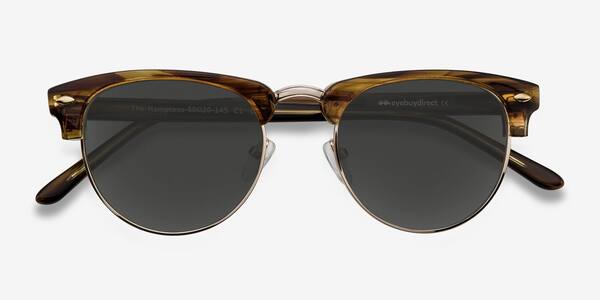 Brown Golden The Hamptons -  Acetate-metal Sunglasses