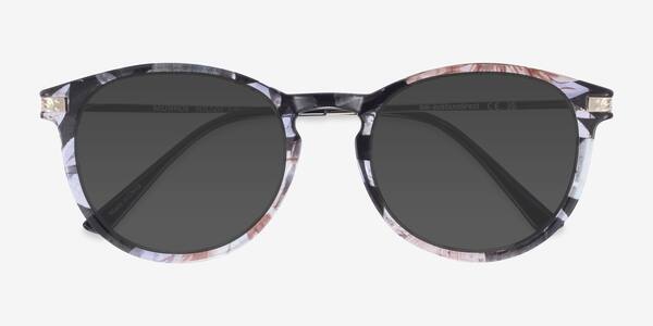Pink/Floral Monroe -  Plastic-metal Sunglasses