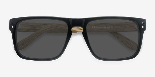 Black Yellow Sergi -  Acetate Sunglasses