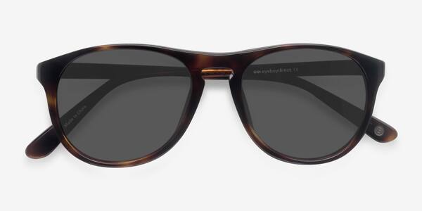 Tortoise Silt -  Acetate Sunglasses