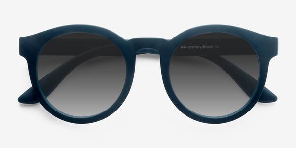 Matte Blue Oasis -  Plastic Sunglasses