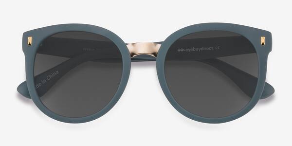 Matte Green Vedette -  Plastic-metal Sunglasses