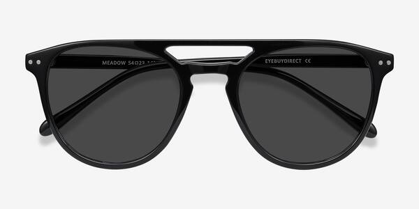 Noir Meadow -  Plastique Sunglasses