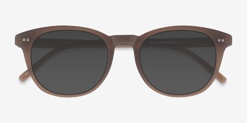 Brown Hidden -  Vintage Plastic Sunglasses