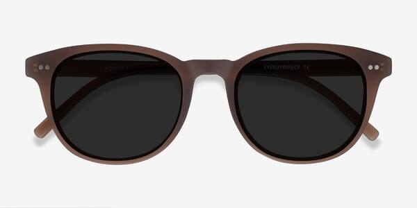 Brown Hidden -  Plastic Sunglasses