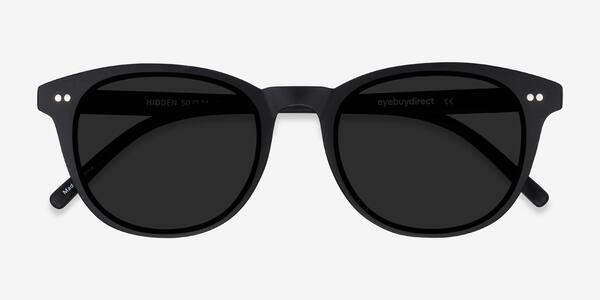 Black Hidden -  Plastic Sunglasses
