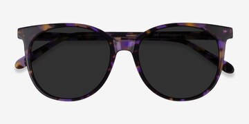 Floral Tortoise Sun Bardot -  Acetate Sunglasses