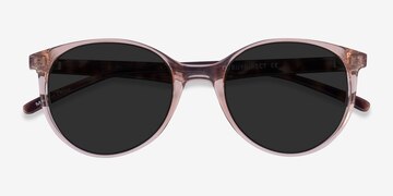 Clear Brown Tortoise Talent -  Plastic Sunglasses
