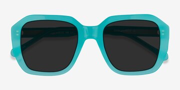Turquoise Blue Azalea -  Acétate Lunettes de soleil