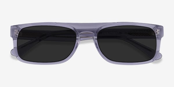 Clear Gray Grayton -  Acetate Sunglasses