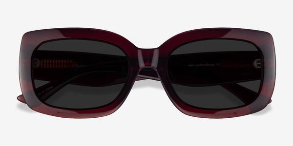 Burgundy Courteney -  Acetate Sunglasses