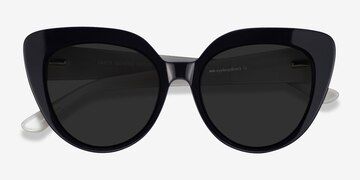 Black Santa Monica -  Acetate Sunglasses