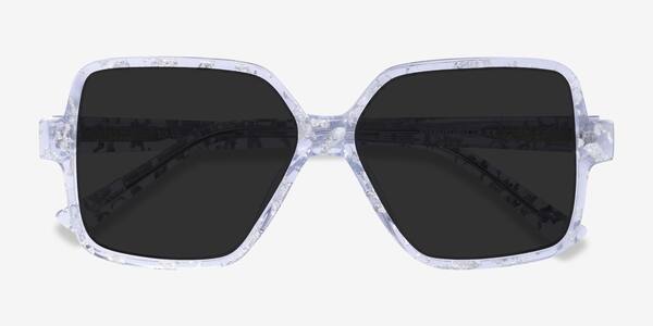 Clear Silver Town -  Acétate Sunglasses