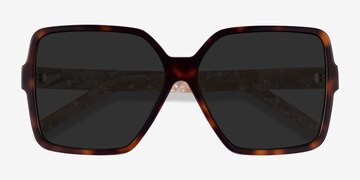 Tortoise Champagne Beam -  Acetate Sunglasses