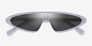 Transparent Sonic -  Plastique Lunettes de soleil