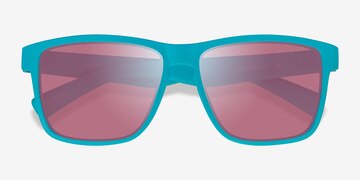 Aqua Pink Current -  Plastic Sunglasses