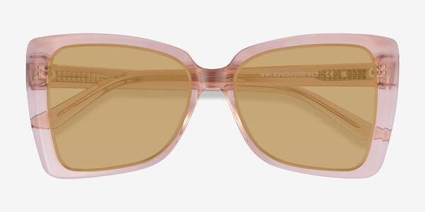 Crystal Peach Tippi -  Acetate Sunglasses