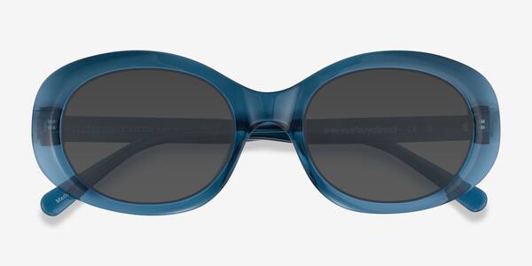 Crystal Blue Dolly -  Acétate Sunglasses