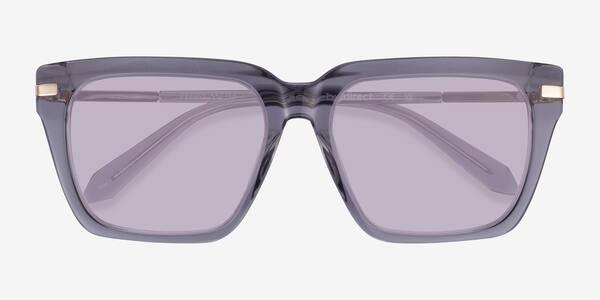 Crystal Gray Peggy -  Acétate Sunglasses