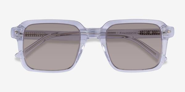 Clear Crystal Nat -  Acetate Sunglasses