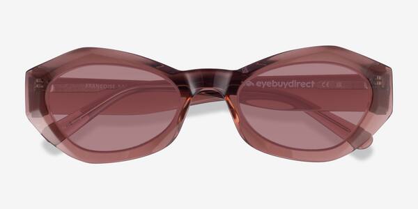 Crystal Brown Francoise -  Acetate Sunglasses