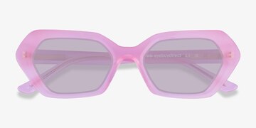 Milky Pink Brigitte -  Acétate Lunettes de soleil
