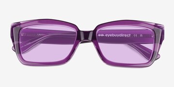 Crystal Purple Lavendula -  Acétate Lunettes de soleil