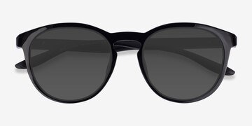 Shiny Black Elan -  Plastique Lunettes de soleil