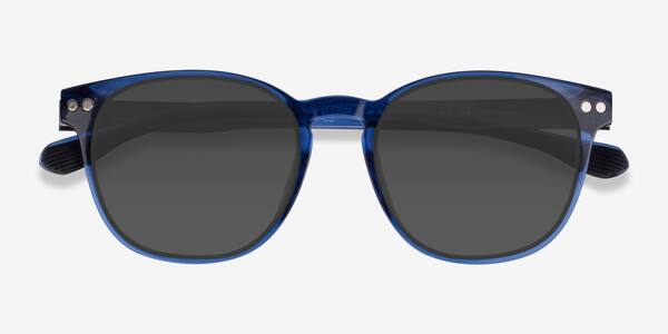 Shiny Crystal Blue Pep -  Plastique Sunglasses