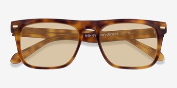 Shiny Tortoise Poolside -  Acétate Lunettes de soleil