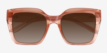 Crystal Champagne Sprout -  Plastique Lunettes de soleil