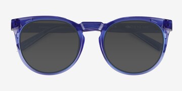 Crystal Blue Spoondrift -  Plastic Sunglasses