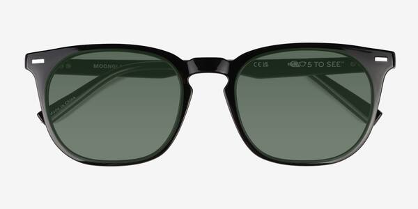 Shinny Black Moonglade -  Eco-friendly Sunglasses