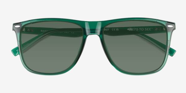 Crystal Green Rainfall -  Eco-friendly Sunglasses