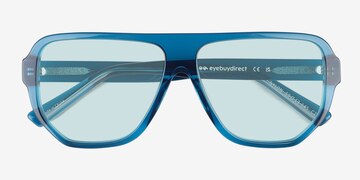 Crystal Blue Nylon -  Acétate Lunettes de soleil