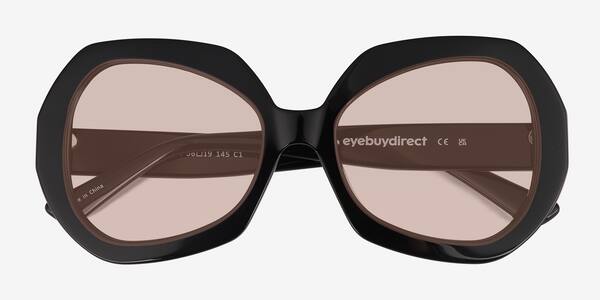 Black Farrah -  Acetate Sunglasses