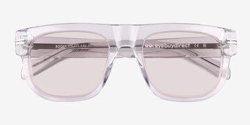 Clear Crystal Books -  Acétate Lunettes de soleil