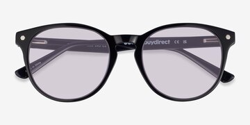 Black Purple Check Stucco -  Acétate Lunettes de soleil