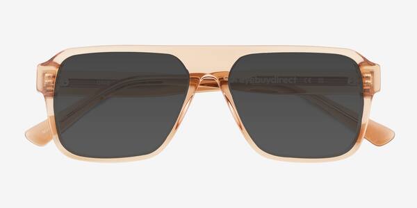Crystal Brown Orin -  Acetate Sunglasses