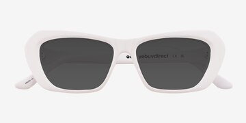 Solid White Rosy -  Acétate Lunettes de soleil