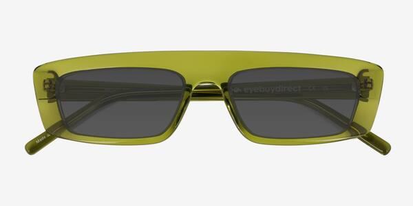 Crystal Olive Green Novo -  Acétate Sunglasses