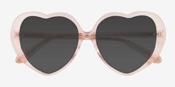 Crystal Champagne Suki Sun -  Acetate Sunglasses