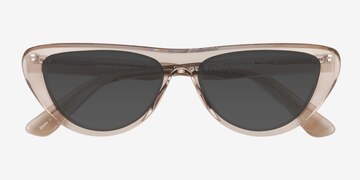 Crystal Gray  Cayla -  Acetate Sunglasses