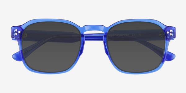 Crystal Blue Reframe -  Acetate Sunglasses