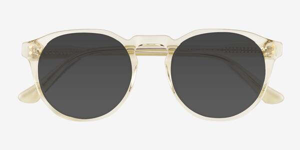 Crystal Yellow Begin -  Acetate Sunglasses